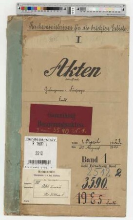 Gefangenen-Fürsorge. Fonds: Bd. 1