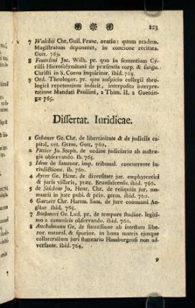 123-125, Dissertat. Iuridicae.