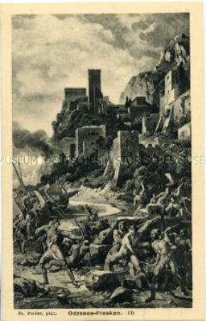 Die Odyssee-Fresken im Großherzoglichen Museum zu Weimar