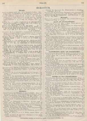 261-262 Bibliographie