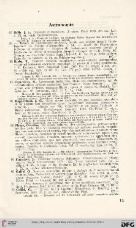 Astronomie (Nr. 83-100)
