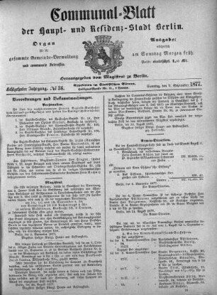 1877,36: No. 36, 9. September 1877