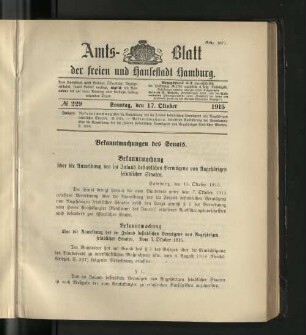 No. 229, 17. Oktober 1915