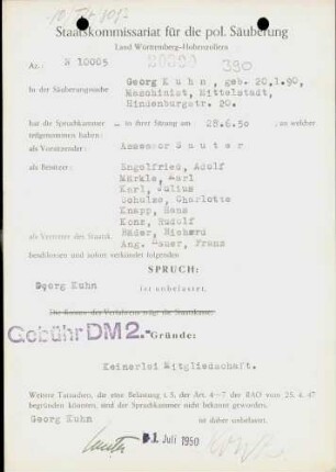 Kuhn, Georg