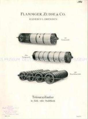 Trieurzylinder mit unterschiedlichen Lochungen
