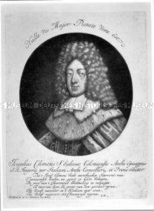 Joseph Clemens, Erzbischof von Köln (Folge europäischer Herrscher des 17./18. Jh.)