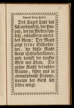 Doppelte Cicero Fraktur