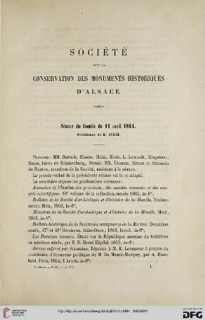 [Procès-verbaux des séances]