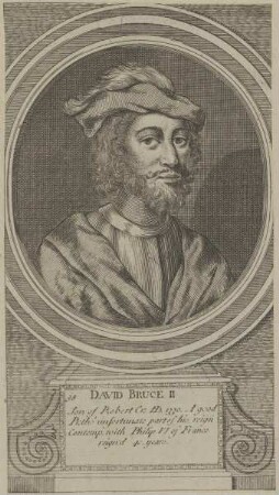Bildnis von David Bruce II.