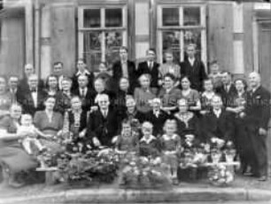 Erinnerungsfoto zur Goldenen Hochzeit