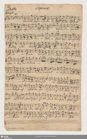 Soprano [nur Duetto]
