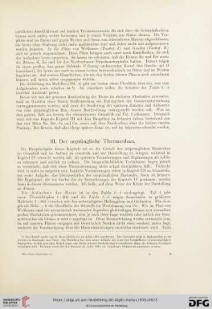 III. Der ursprüngliche Thermenbau