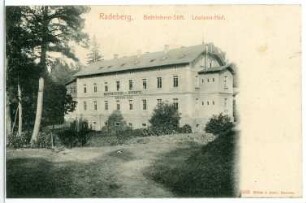Radeberg. Bethlehemstift, Louisenhof