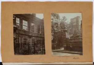 Geschäftshaus, Kingdom upon Hull: Details (aus: Skizzen- und Fotoalbum 26)