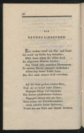 Die Beyden Liebenden