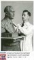 Stock, Christian (1884-1967) / Porträt beim Modellsitzen für die Arbeit von Prof. Friedrich Roland Watzka (* 1905) an der Büste des Ministerpräsidenten / 4 Szenenfotos