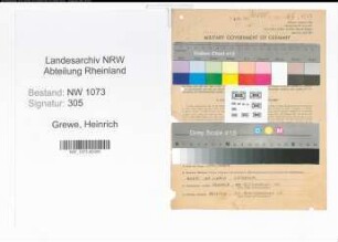 Entnazifizierung Heinrich Grewe , geb. 19.03.1896 (Arbeiter)
