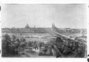 Blick vom Quandt'schen Garten nach der Altstadt