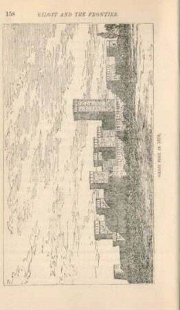 Gilgit Fort in 1870
