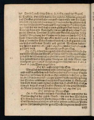 196-201, Der XII. - XVII. auffrichtige Lehr-Satz