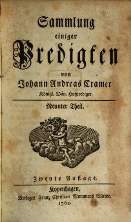 Sammlung einiger Predigten, 9
