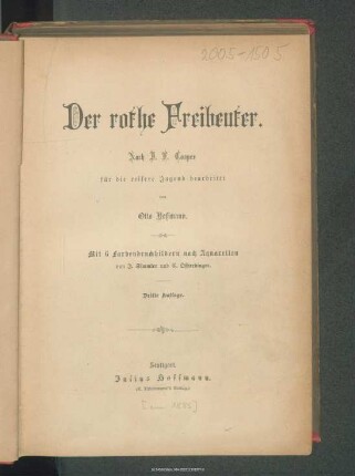 Der rothe Freibeuter