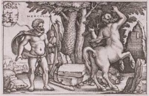 Herakles tötet Nessos
