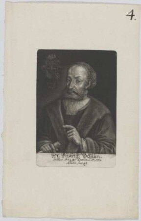Bildnis des Friderich Behaim