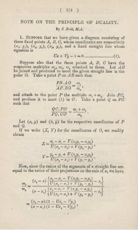 Note on the principle of duality.