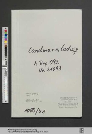 Landmann, Ludwig