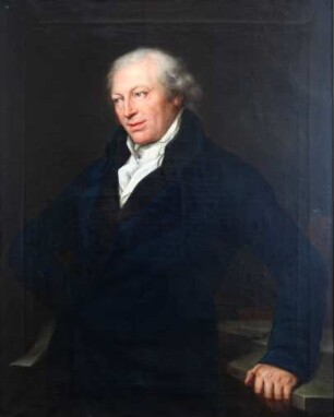 Portrait Berliner Bankier Joel Samuel von Halle