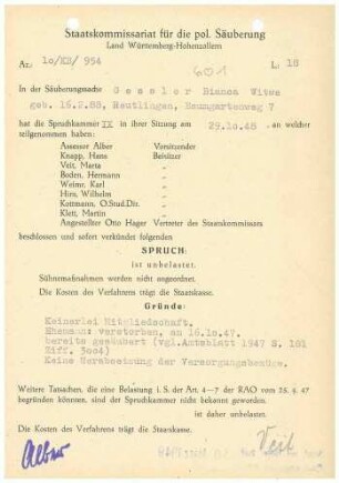 Gessler, Bianca