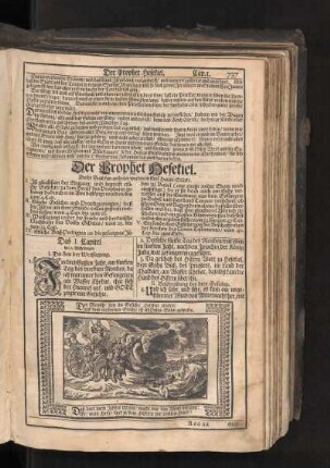 Der Prophet Hesekiel.