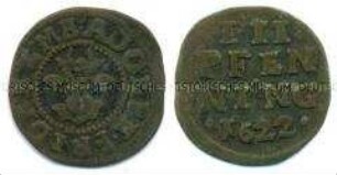 Mecklenburg-Schwerin, 3 Pfennig