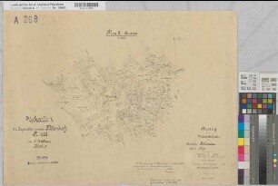 Schönau (Wenden), Separation Altenhof-Girkhausen, Bl.5 Urkarte I Flur 8, Beibl.