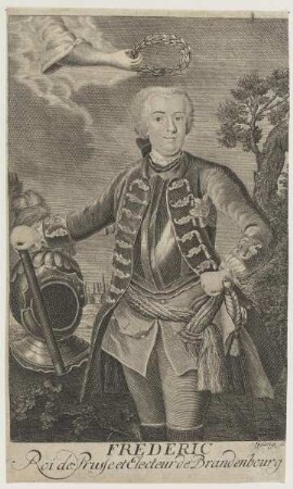 Bildnis des Frederic II.