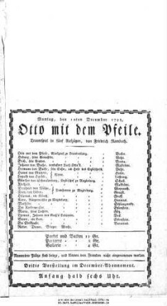 Otto mit dem Pfeile