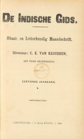 16,1.1894: De indische gids