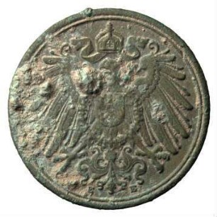 Fundmünze, Pfennig, 1890 - 1900