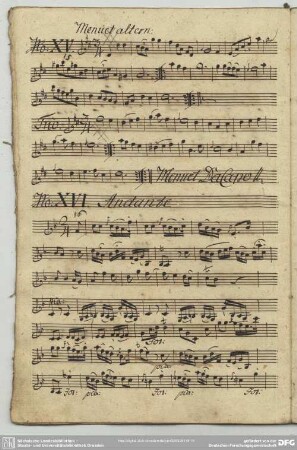 16. Anonymus, Andante, F-Dur