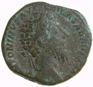 Münze, Sesterz, 176 - 177