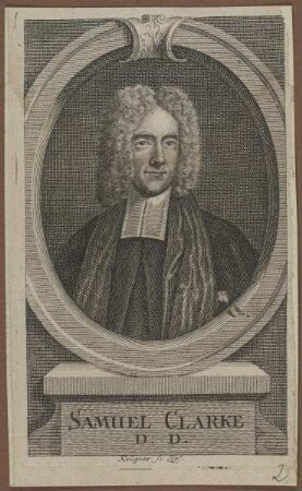 Bildnis des Samuel Clarke