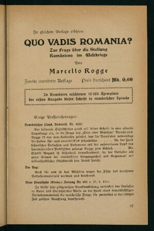 Verlagsanzeige