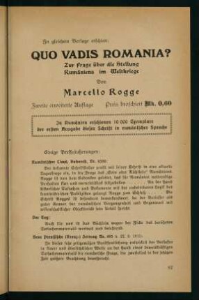 Verlagsanzeige