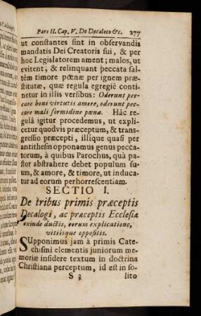 277-293, Sectio I
