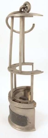 Grubenlampe (Öllampe, Schnittmodell)