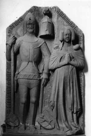 Grabmal des Ritters Voit von Rieneck, gestorben 1379, und seiner Gattin, gestorben 1381