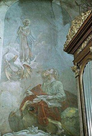 Das apokalyptische Weib erscheint Johannes Evangelist