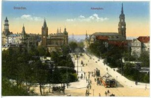 Dresden. Albertplatz
