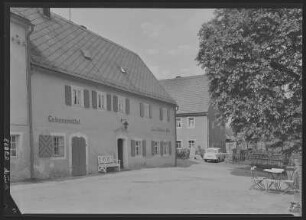 Theisewitz. Ortsansicht - Gasthof Zum Schönen Otto